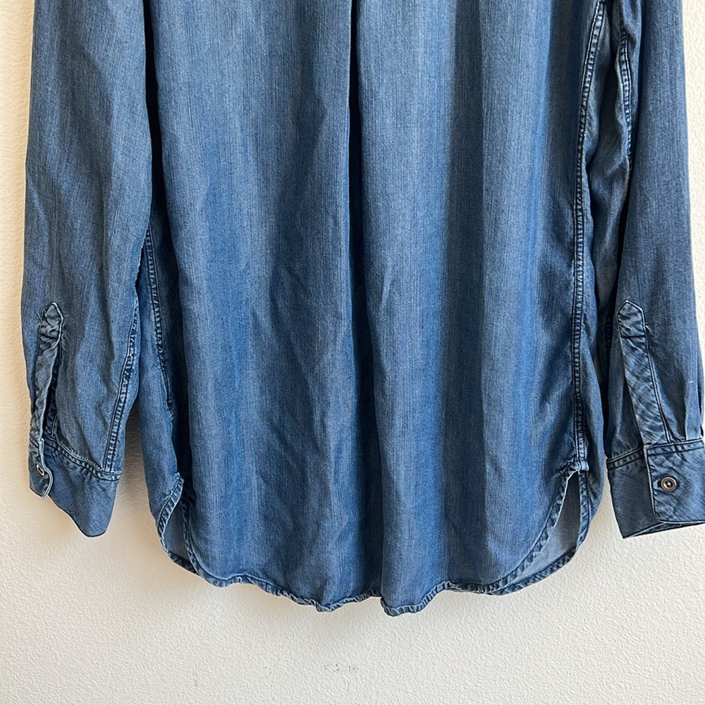 Rails Denim Button Down Shirt - image 8